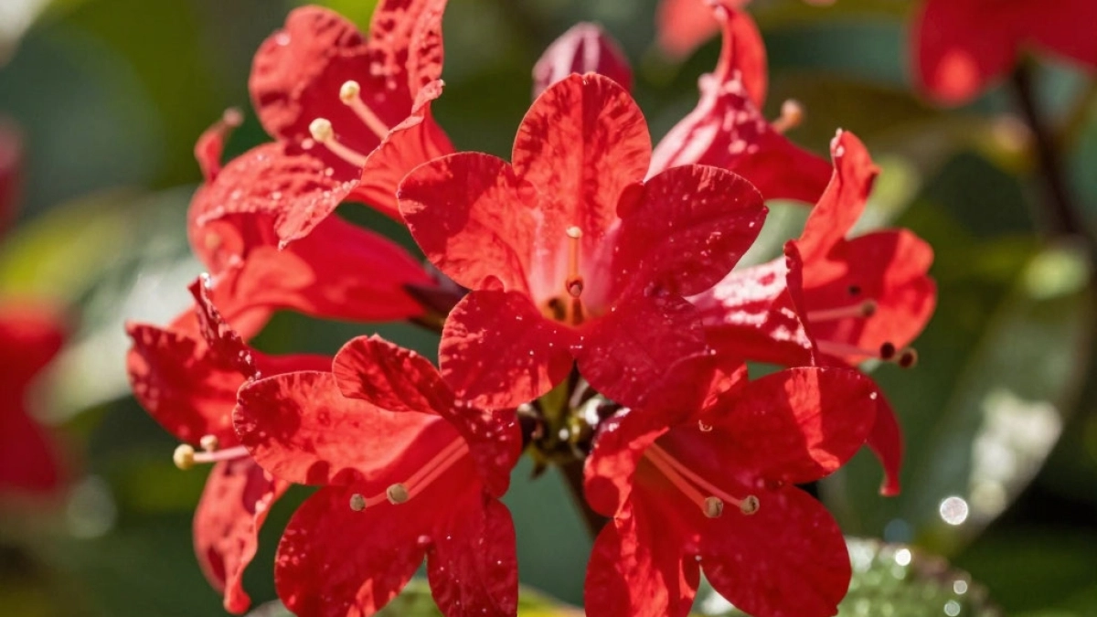 Цветёт без перерыва почти полгода: кустарник, который с мая по октябрь держит сад в ярком красном - титулованная красавица