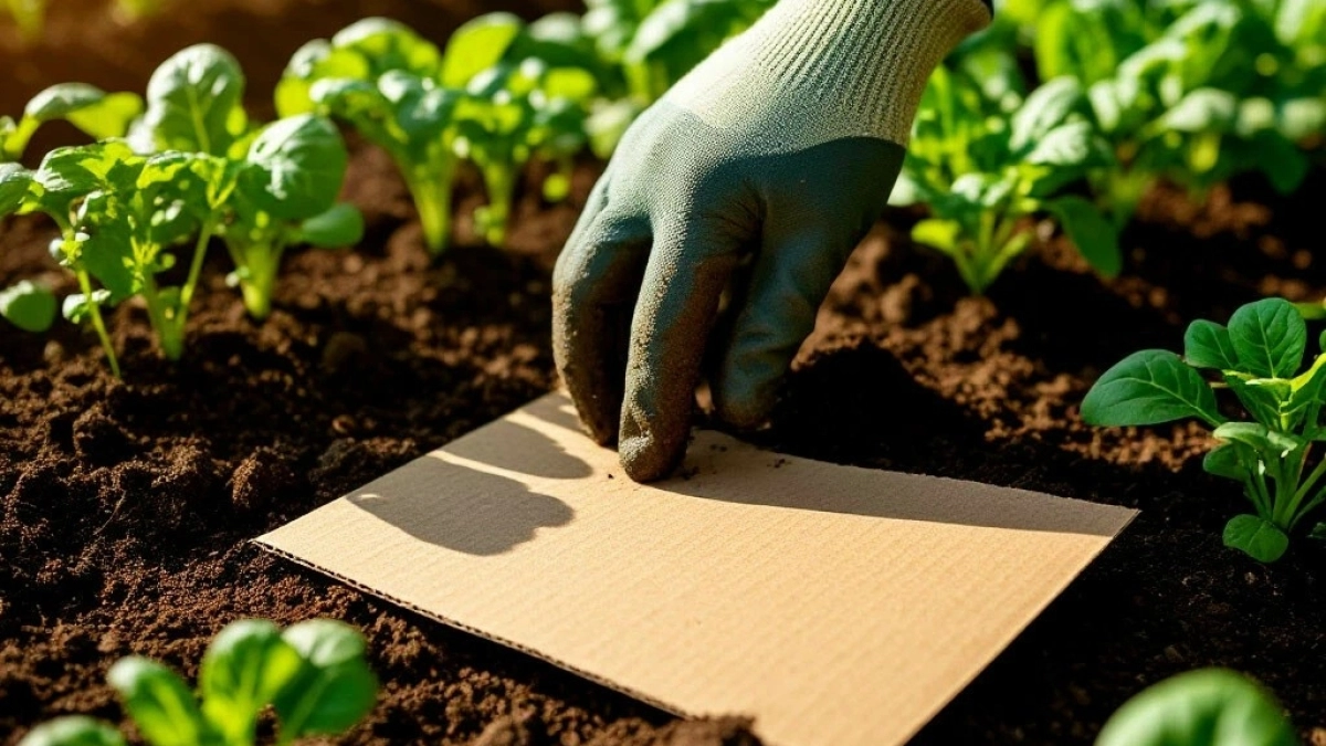 Картон больше не выбрасываю — везу на дачу: земля больше не бетонная, а сорняки заблокированы