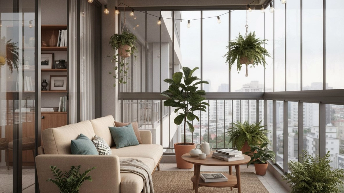 Балкон как комната: что нужно сделать, чтобы это работало - комфортно и функционально