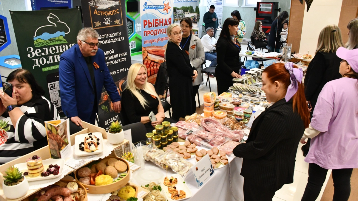 Почти 27% продуктов на полках магазинов Кузбасса местного производства