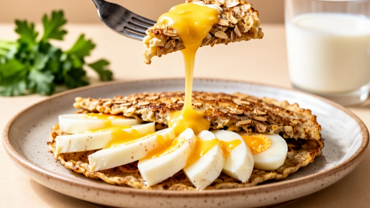 1 стакан овсянки и 2 яйца —вкуснейший завтрак будет готов: домочадцы слопали за секунду