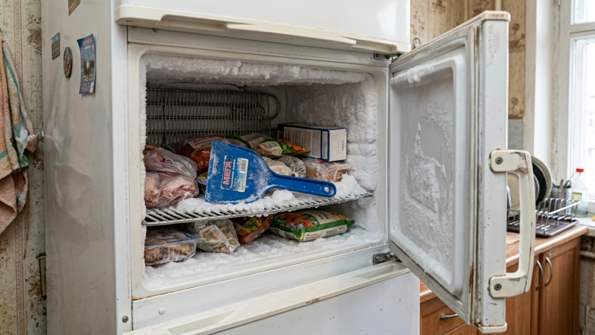 Как быстро убрать ледяную корку из морозильной камеры: 3 проверенных способа