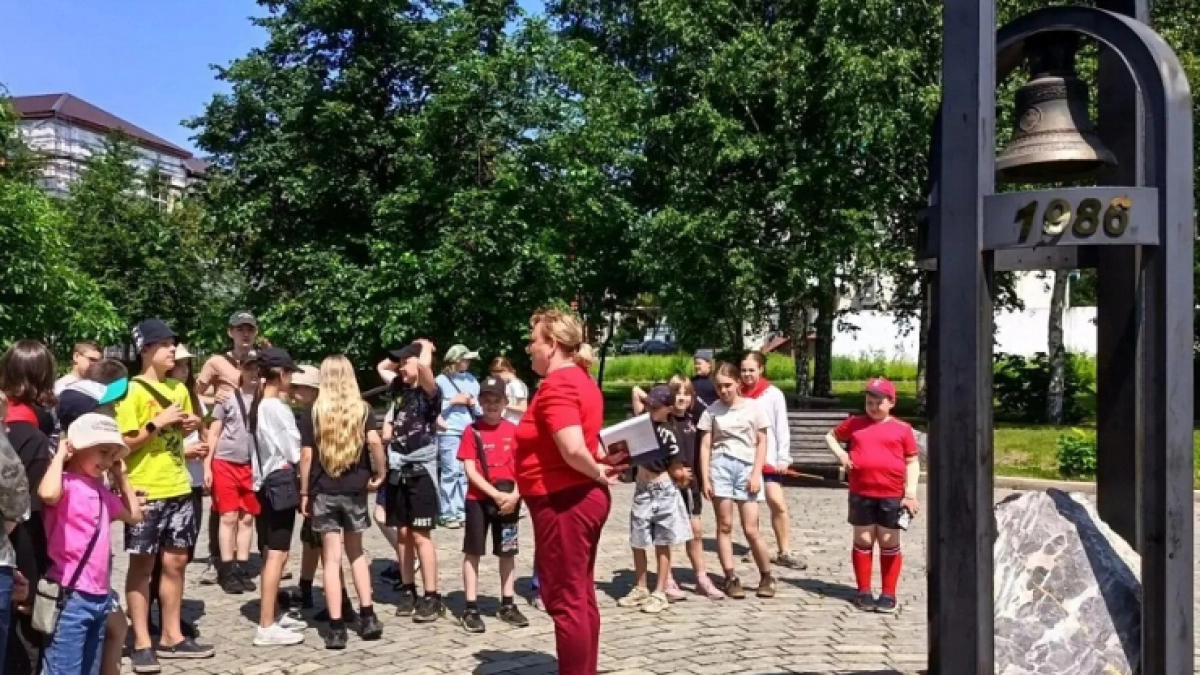 В Киселевске для школьников прошел урок краеведения «По центральной улице»