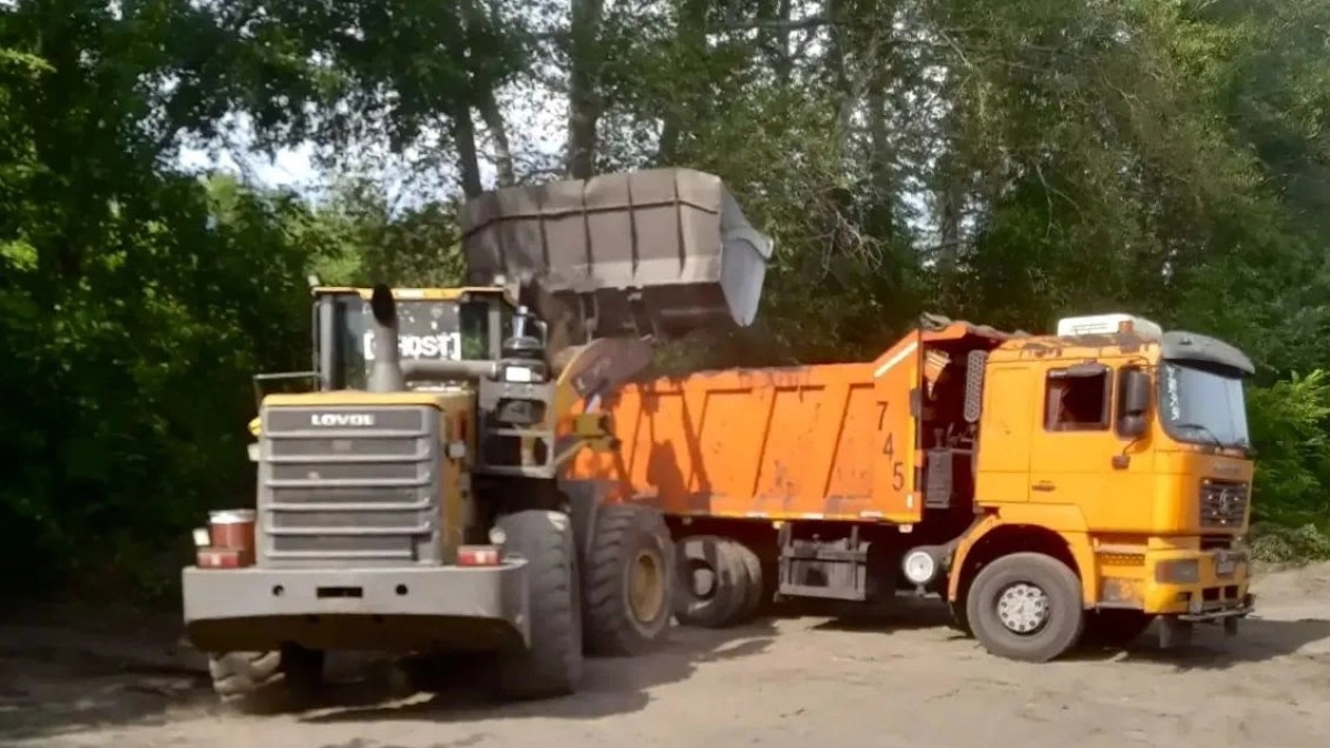 В Киселёвском округе ликвидируют стихийные свалки 