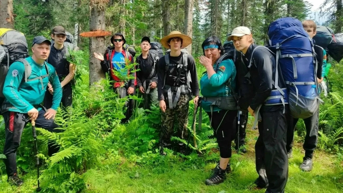 Киселевские школьники прошли 60 километров по Кузнецкому Алатау