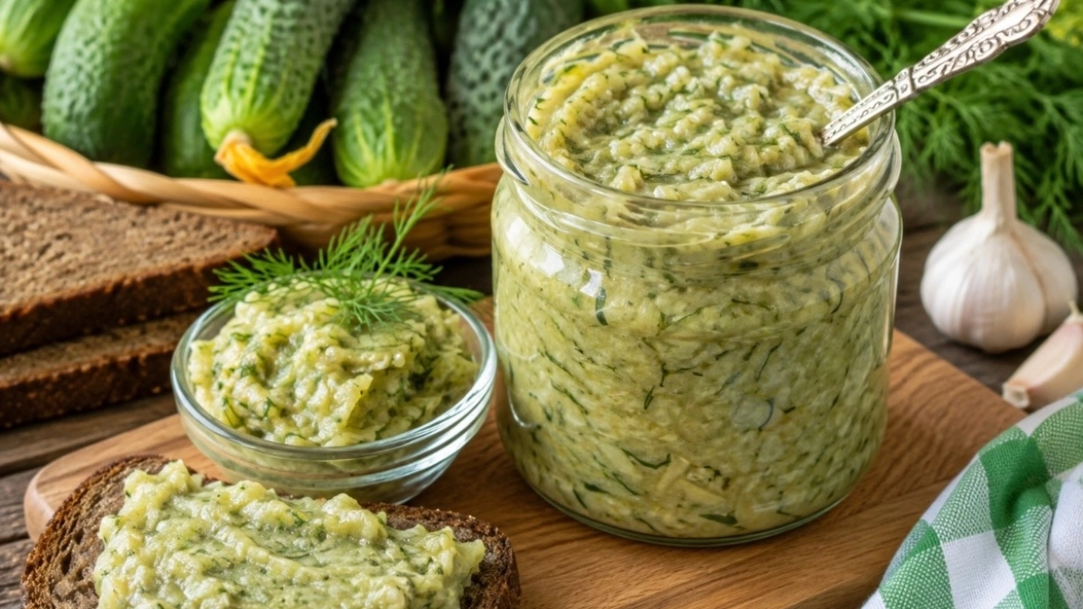 Когда огурцов хоть косой коси, готовлю не салат, а намазку «Вкусняха интеллигентная»: исчезает с бутербродов первой
