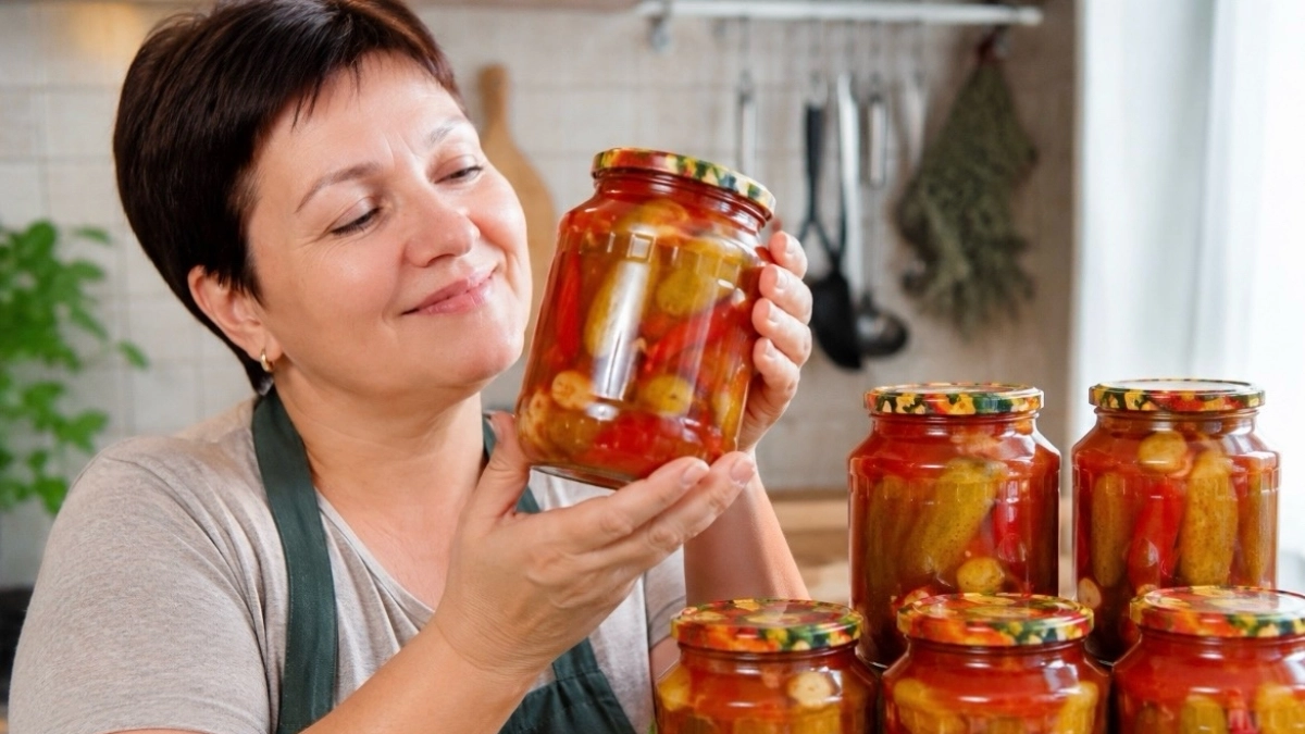Каждый год кручу «Закусочного остряка»: мариную огурцы на зиму без банальности, в сочетании — кетчуп + перец чили