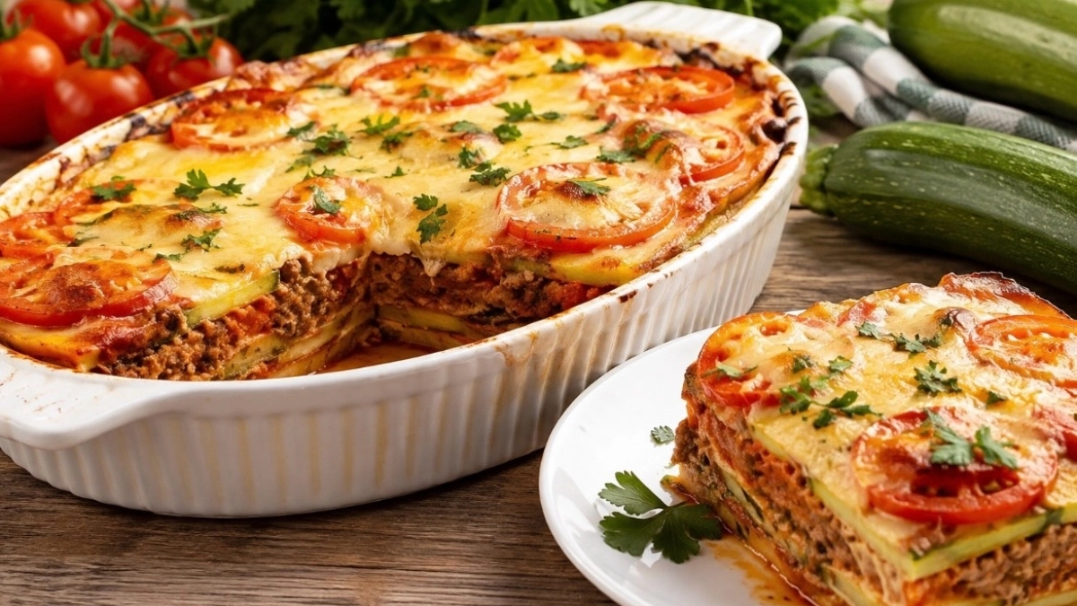 Кабачок + фарш + помидоры: будет запеканка вкуснее лазаньи — едим дома с ресторанным аппетитом и без хлопот