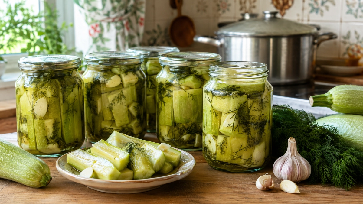 Кабачки как грузди — вкус тот же, а мороки в 10 раз меньше: закатываю по 50 банок каждый год