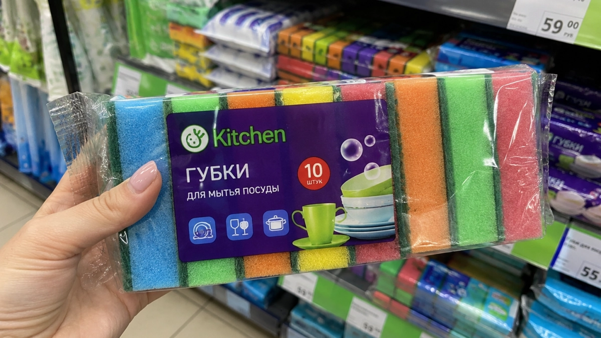 Губки из Fix Price скупаю пачками, но посуду не трогаю: 7 применений для дома и дачи, которые удивляют