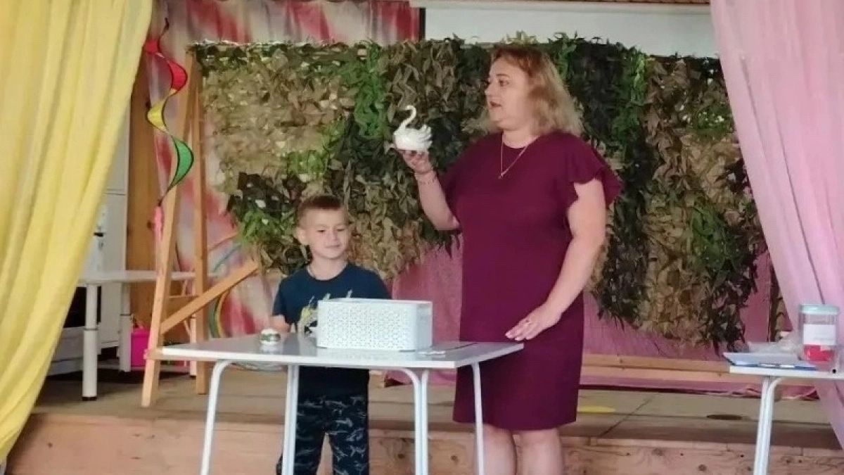 В Киселевске для детей и родителей провели игровую программу о семейных ценностях