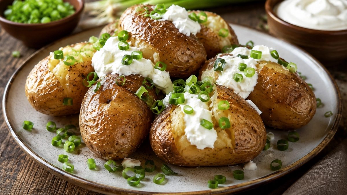 Тот самый вкус деревенского детства: запекаю картошку со сметаной и луком по простому рецепту