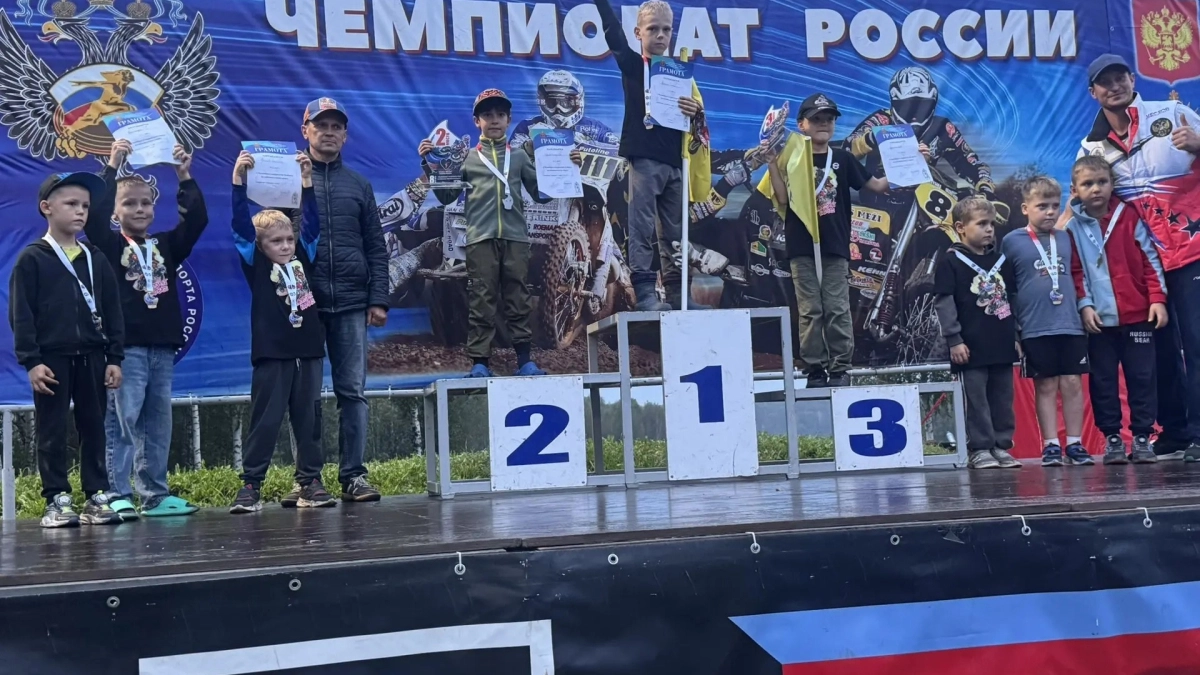 Киселевские мотогонщики выиграли чемпионат Кузбасса