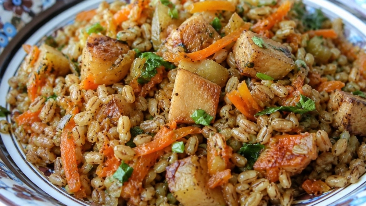 Без мяса и риса, но плов: все кабачки извела на эту вкуснятину —  все с огорода, а как в ресторане