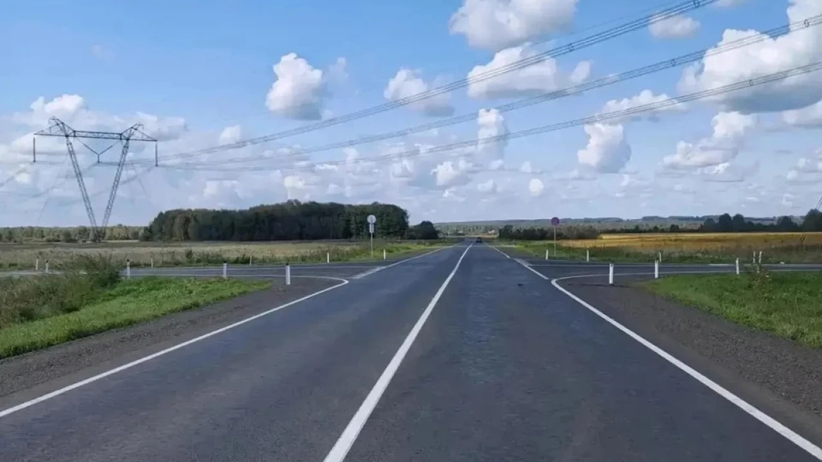 Десять километров трассы отремонтировали в Кемеровской области