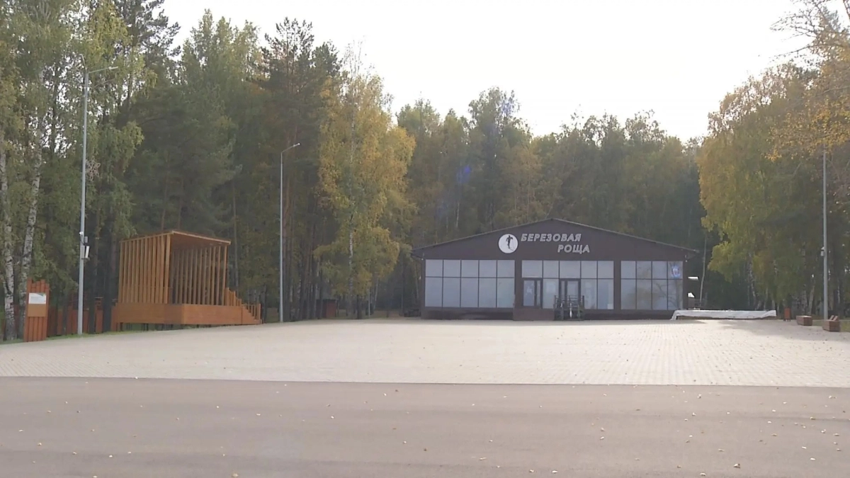 В Киселевске готовят 3-километровую лыжную трассу в экопарке