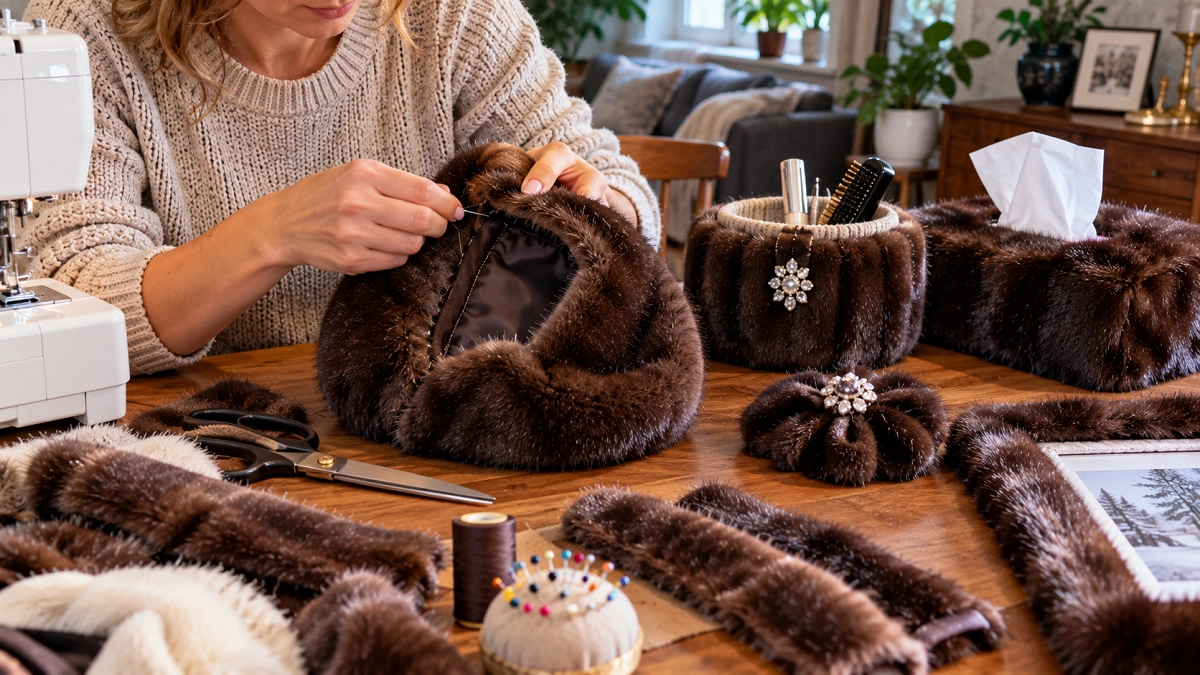 Старая норковая шапка - сокровище для умной хозяйки: что можно смастерить из неё для дома и декора — 7 бомбических идей