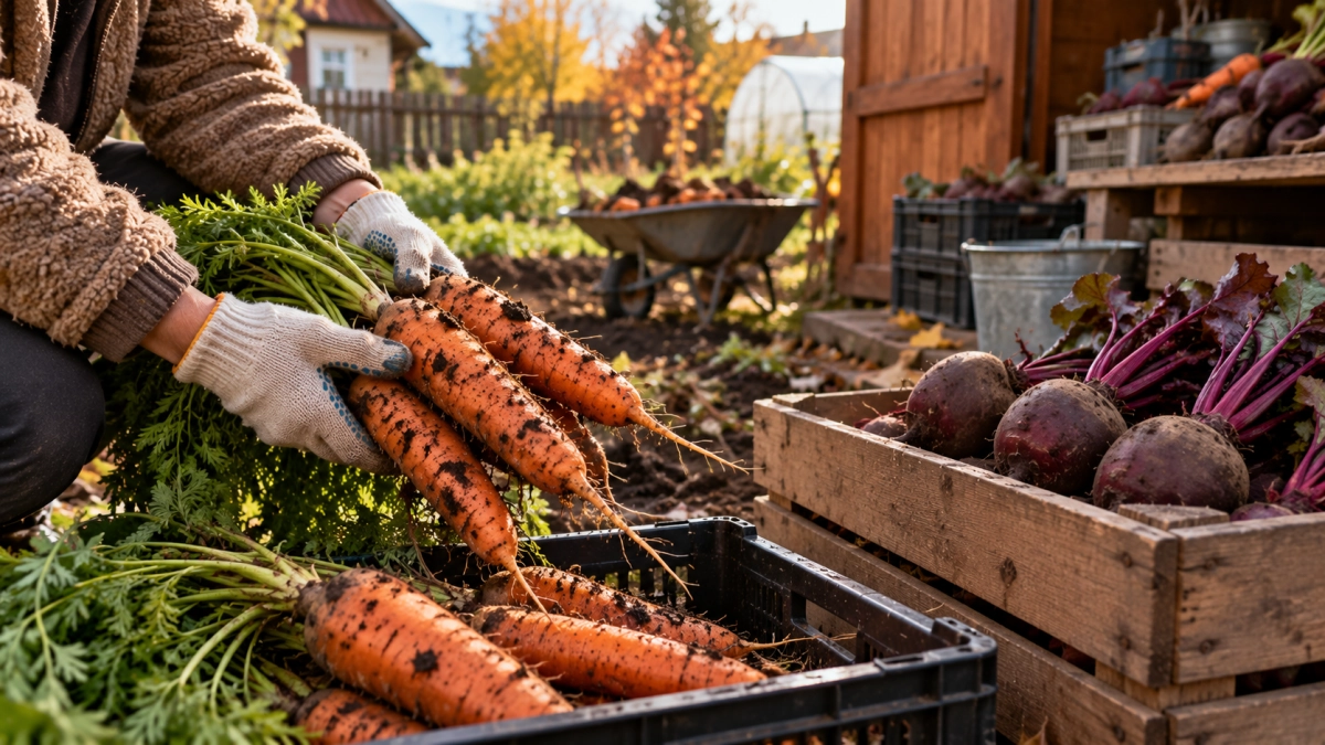 Убираю морковь и свёклу по 5 признакам — корнеплоды сохранны до весны без потерь: сочные, сладкие и без трещин