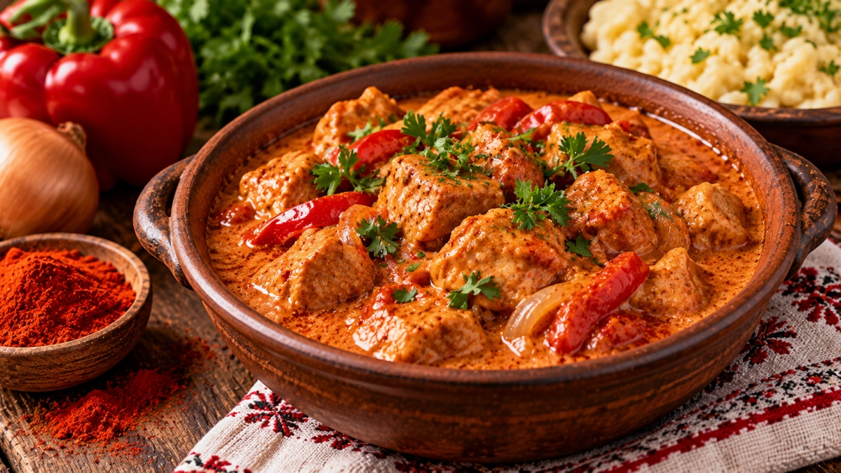 Гуляш больше не в фаворе: венгерский паприкаш с нежным мясом и густой подливкой покоряет с 1 ложки 