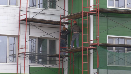 В Киселевске продолжается строительство новой поликлиники 